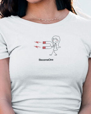 premium t-shirt for couples. Ladies magnetic charm irresistibly attractive